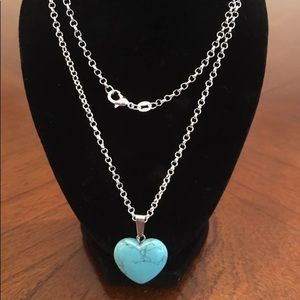 Sterling Silver Heart Necklace